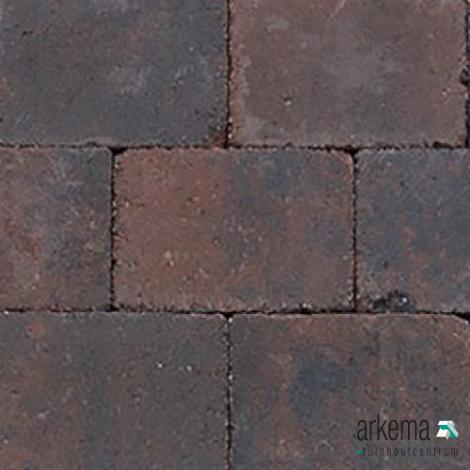 Abbeystones 20x30x6 cm gesmoord bruin met deklaag