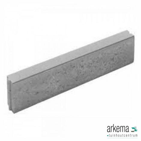 Opsluitband 6x15x100 cm vb Grijs