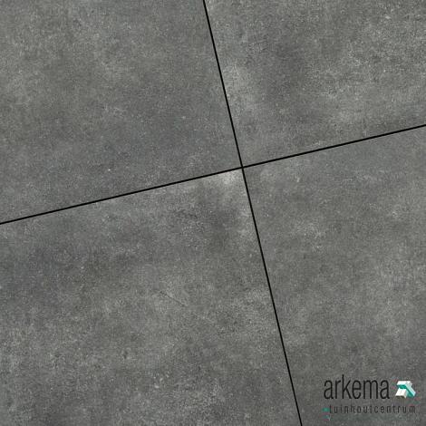 Keramiek 80X80X2 cm Cemento Antracite