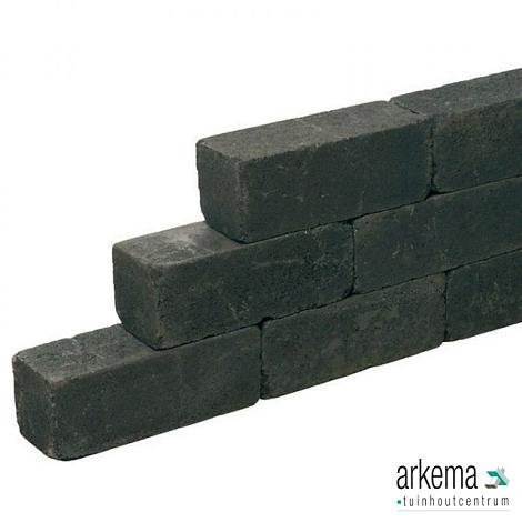 BLOCKSTONE BLACK 15X15X30CM