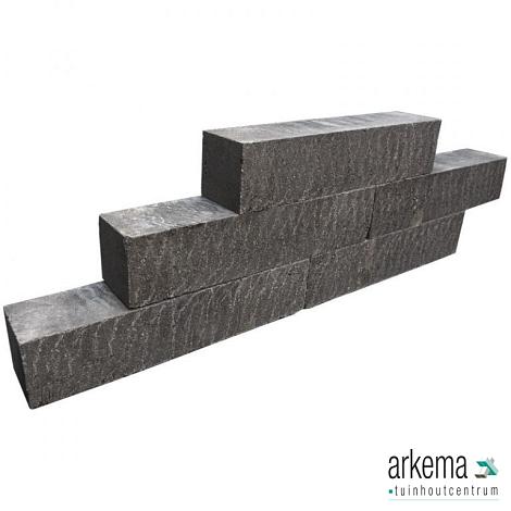 BLOCKSTONE SMALL BLACK 12X12X60CM