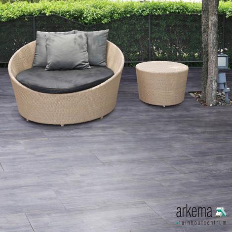 GeoCeramica® 80x40x4 Timber Grigio