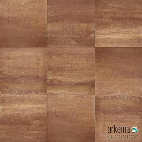 Terrastegel+ 60x60x4 cm Marrone