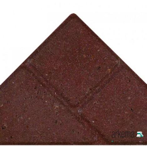 Bisschopsmuts BSS 8 cm KOMO heidepaars met deklaag