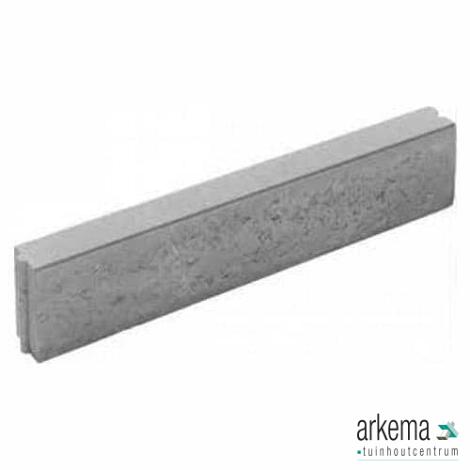 Opsluitband 6x20x100 cm vb Grijs