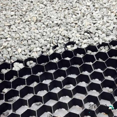 Grindmat 1200x800x25 Zwart