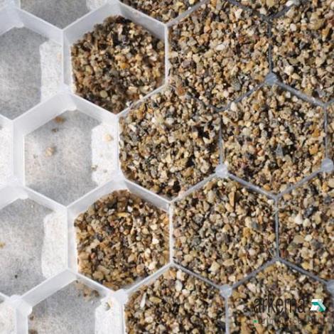 Grindmat 1200x800x25 Wit