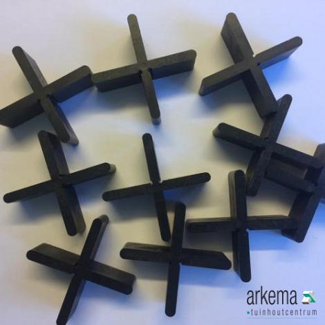 King-Assistant voegkruis zwart 5 mm 5x19x55 mm (per zak 100 stuks)