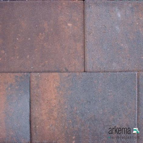 Straksteen 20x30x5 cm paars gv