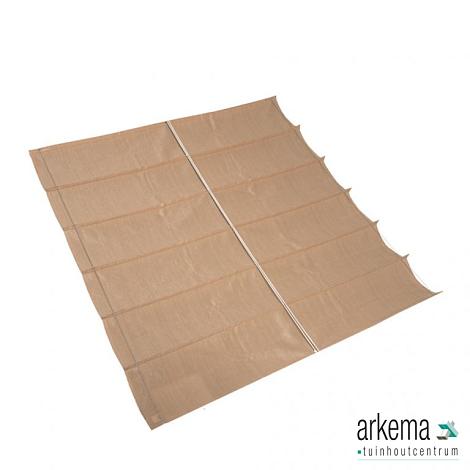 Harmonica schaduwdoek, B 2,0 x L 5,0m, Zand