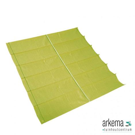 Harmonica schaduwdoek, B 2,0m L 5,0m, Lime Groen