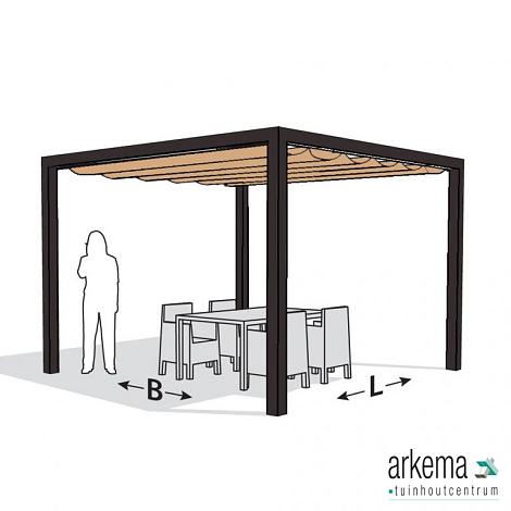 Nesling pergola ALU ANTRA 