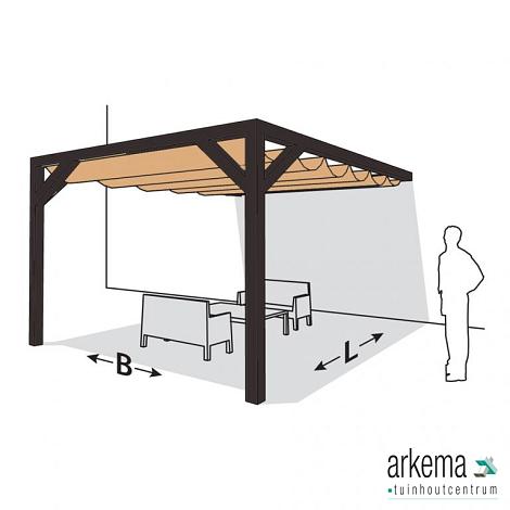 Nesling pergola ALU ANTRA 