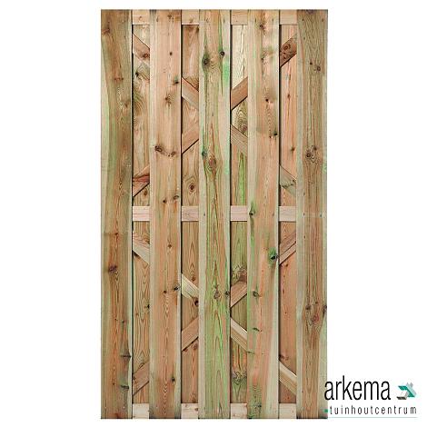 Tuindeur Hoogeveen Plank: 1.6x14.0 / 9 stuks