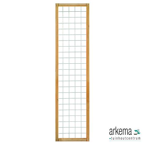 Gaaselement met kader 45x45mm H180xB45cm GEÏMPREGNEERD