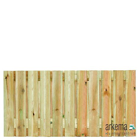 Tuinscherm geïmp. 23 planks (21+2) Zaltbommel 90x180cm