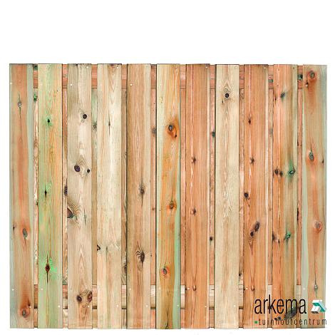 Tuinscherm geïmp. 23 planks (21+2) Zaltbommel 150x180cm