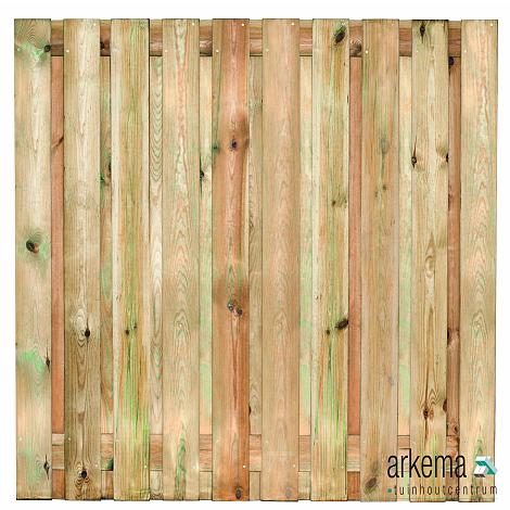 Tuinscherm geïmp. 21 planks (19+2) Venray H180xB180cm (17mm)