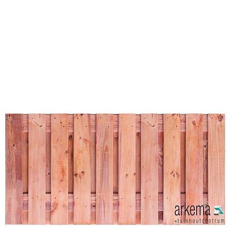 Tuinscherm Red Class Wood (19+2) 21-pl. Casablanca 90x180cm