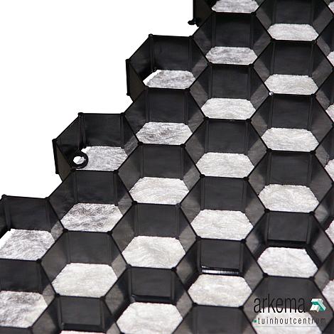 Trudigravel 120 x 80 x 3 cm / doek 90 gr/m² ZWART