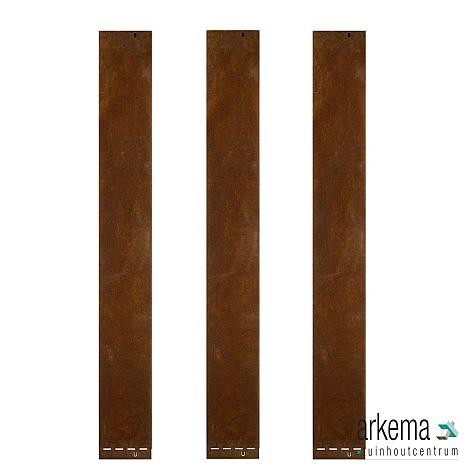 Graskant Corten 13 x 118 cm
