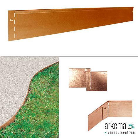 Graskant Corten 13 x 118 cm