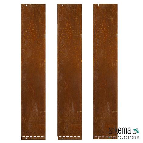 Graskant Corten 20 x 118 cm