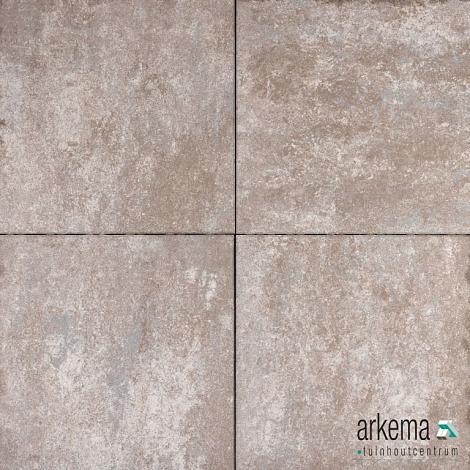 Trippel T 60x60x4 Bruin nuance