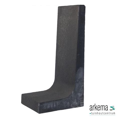 L-Element Zwart 100x50x40cm