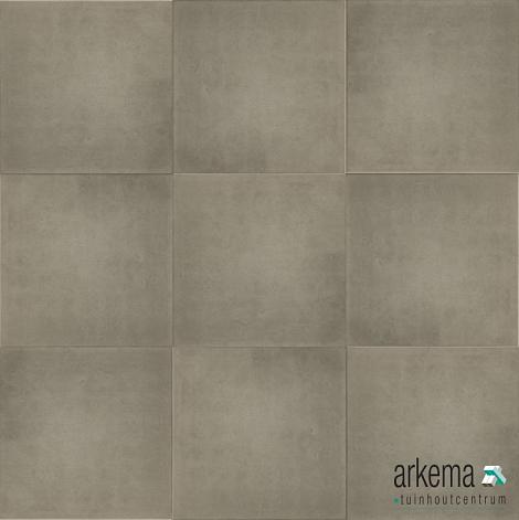 Optimum Tuintegel 50x50x5 cm MF Grijs