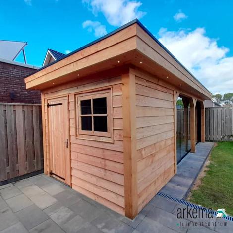 Potdekselplanken douglas 12-25x195x4000mm zichtzijde fijnbezaagd