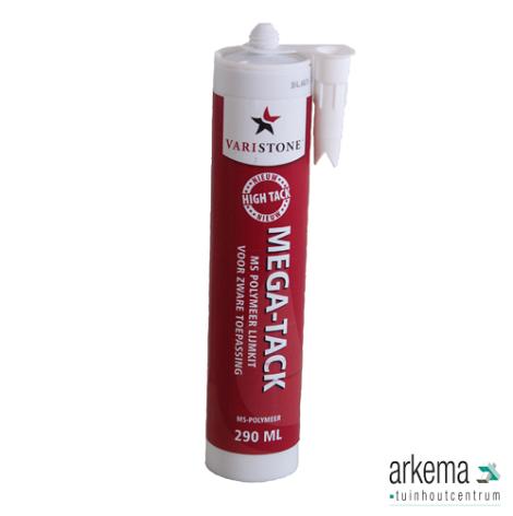 MEGA Tack Zwart 290 ml koker