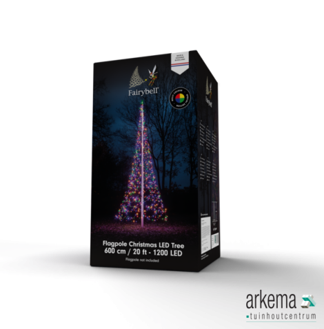 Fairybell 6m 1200LED Multi Colour