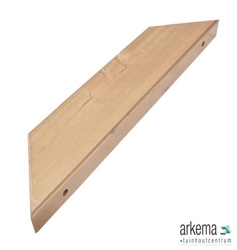 Rechte schoor 65x145x770mm douglas gedroogd en geschaafd
