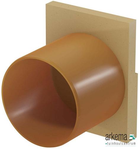 Euroline Eindplaat,H60  Ø60mm zijuitloop