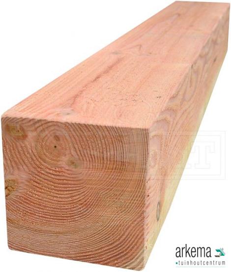 Palen douglas 100x100x3000mm vers fijnbezaagd