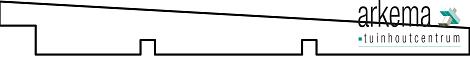 Lariks/Douglas ongedroogd (breed) 1.1/2.2x19.5x300cm Zweeds rabat