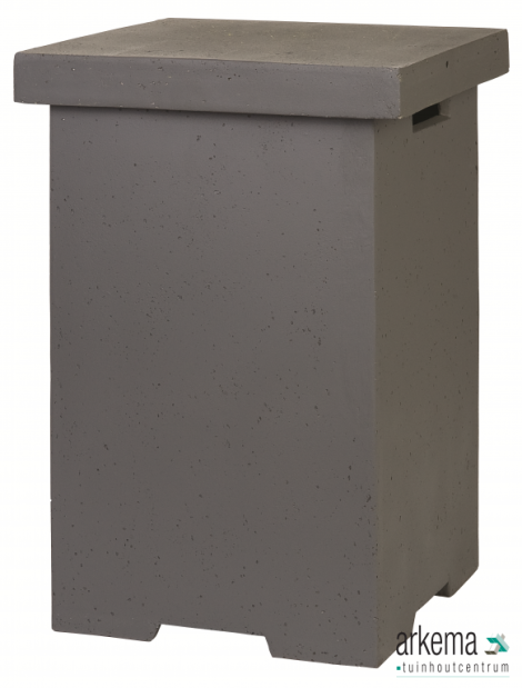 Enclosure (Bijzettafel) LPG Tank antraciet 410 x 410 x 620