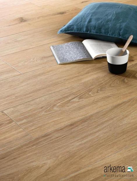 GeoCeramica® 120x30x4 Natuurlijk Eiken