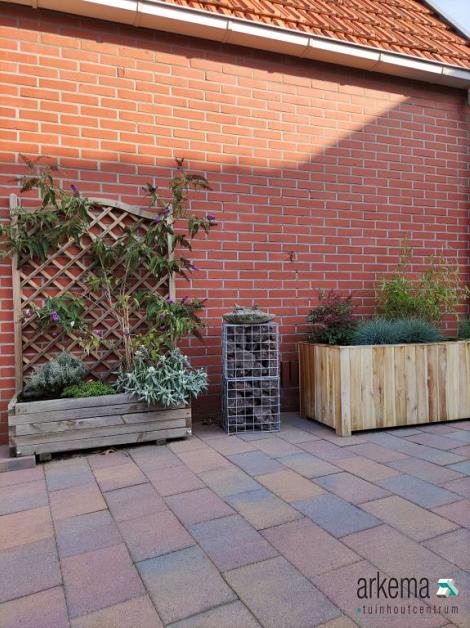 Straksteen 20x30x5 cm paars gv