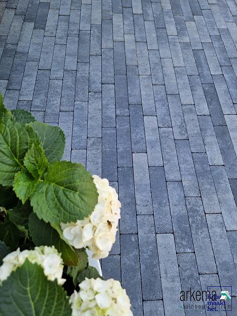 Dikformaat XL 28x7x8 cm grijs/zwart (480 stuks per pak)