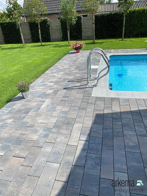 Patio straight exclusive 7 cm ocean