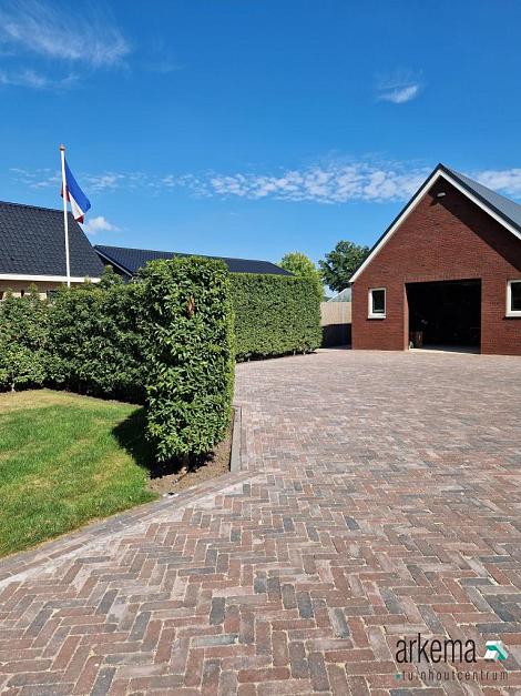 Stonique trommel dikformaat 6 cm oud emmen