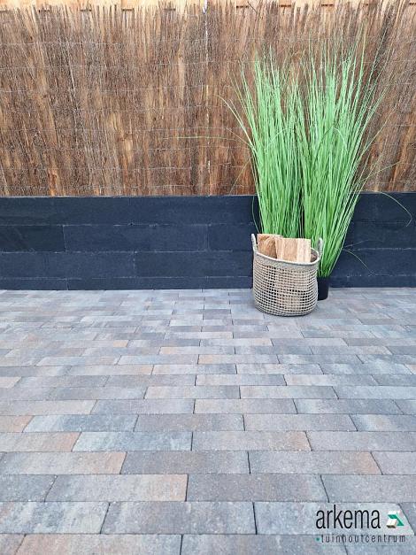 Linea 15x15x80 cm antraciet