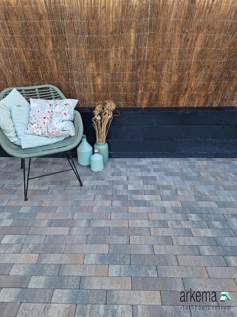 Patio dikformaat XL 28x7x8 cm tricolore