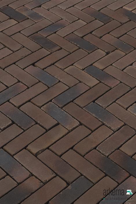 Vulcano Antica Dikformaat 65 rood-bruin-zwart