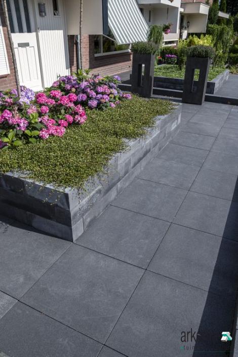 Tuintegel 60X60X5Cm Black-Nl-