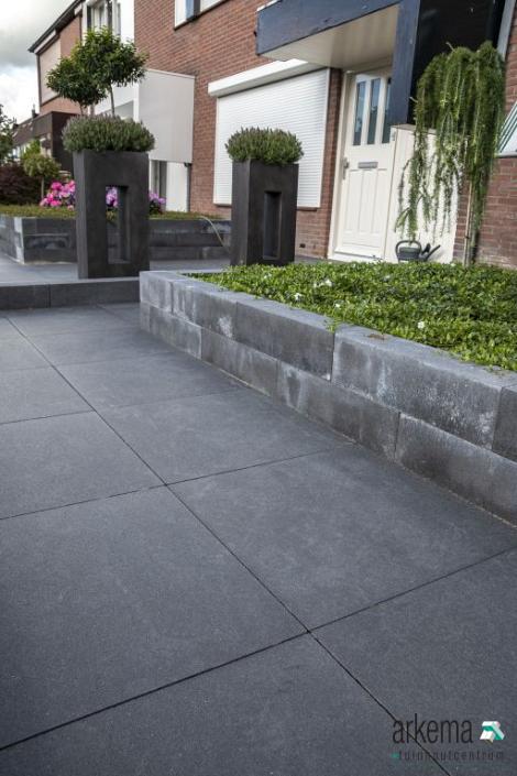 Tuintegel 60X60X5Cm Black-Nl-