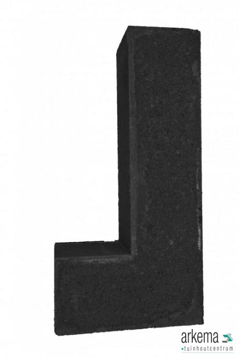 Linia Excellence hoek 60x30x15 cm Nero