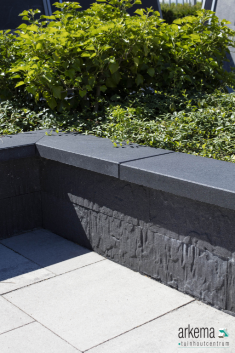 Muur afdekplaat 100x25x5 Milano